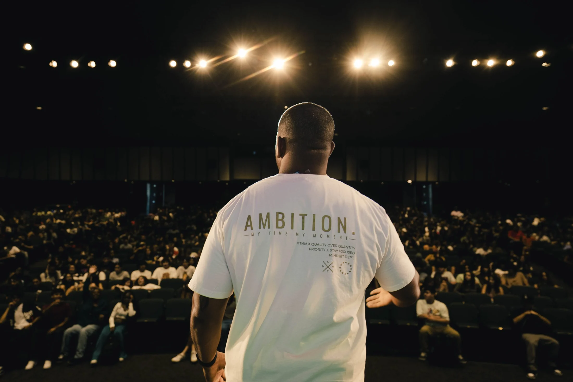 Felix Bobo speaking at an event